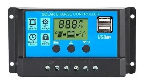 Controlador de carga solar 30A